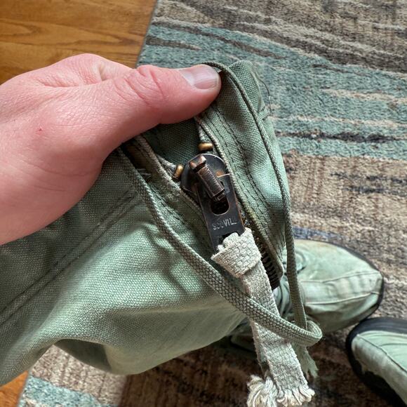 Vintage 70's US Military Army N-1B Extreme Cold Weather Green Boots Sz Medium - Picture 9 of 12